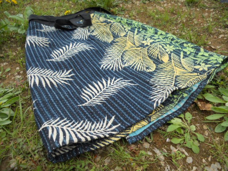 画像2: ラリーキルト　ラップスカート