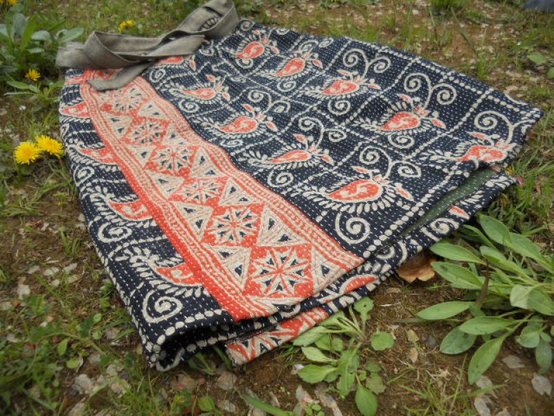 画像2: ラリーキルト ラップスカート