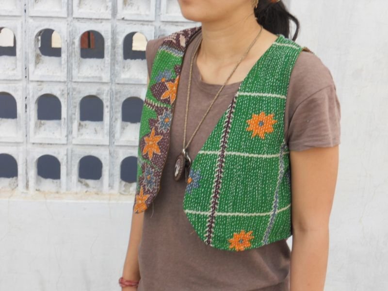 画像1: ラリーキルト　ベスト