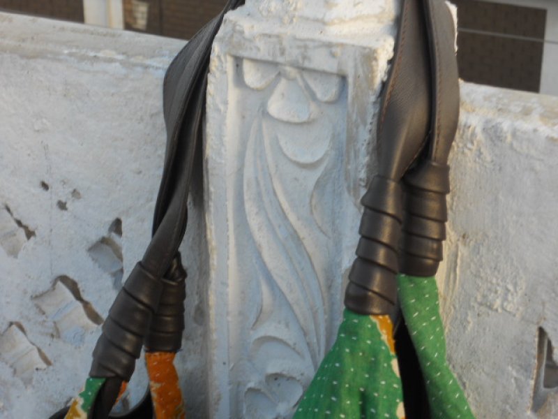 画像3: ラリーキルト　bigbag マザーズバック 刺し子 (3)