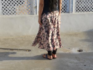 画像3: インドコットン　dabu　ラップスカート