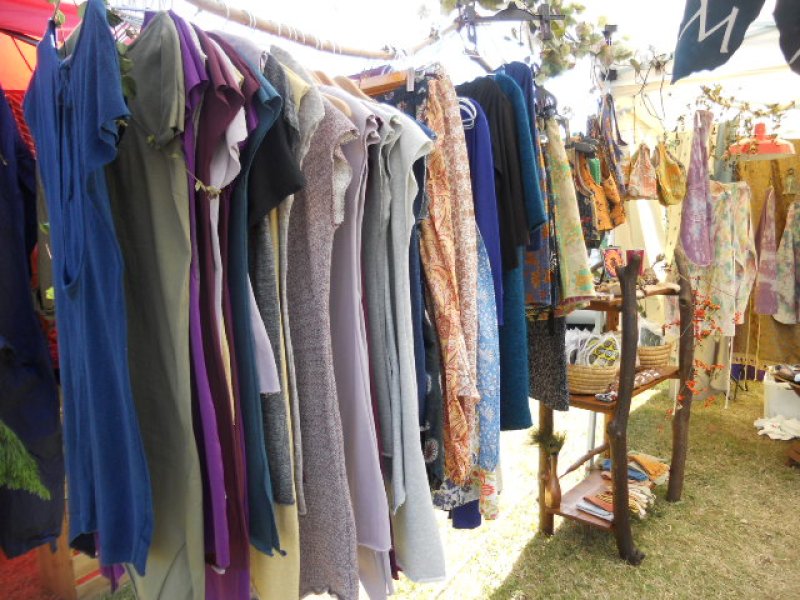 画像1: ドレープ アシンメトリー マキシ丈ワンピース ラベンダー