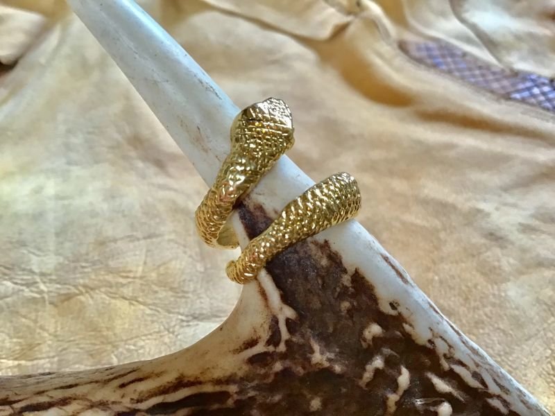 画像2: 真鍮ピアス 麻の葉small