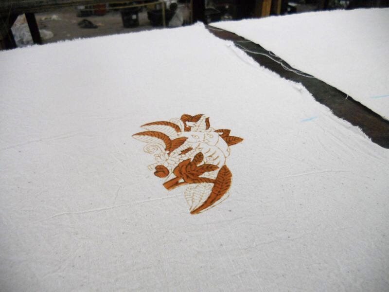 画像6: TrishuLオリジナル ブロックプリント トートバッグ 小 ⭐︎ ランチバッグ 動物柄 牛柄 (6)