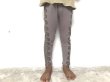 画像3: ブロックプリント キッズレギンス 120cmサイズ アイスグレー4デザイン⭐︎ 子供服 スパッツ (3)