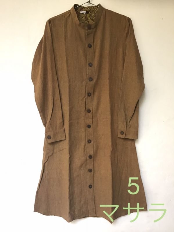 rawsilk 暖かいワンピース マサラ 単品