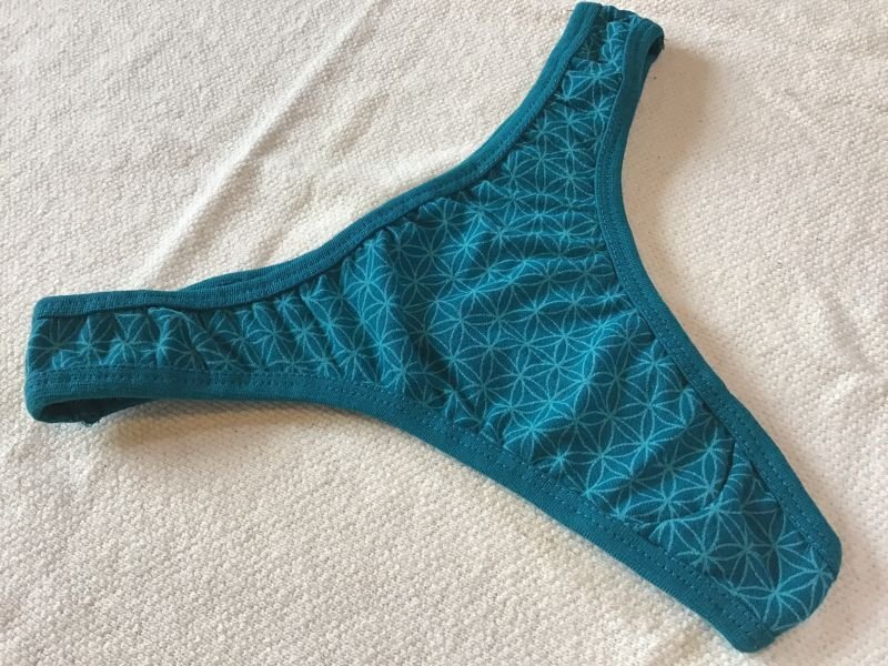 画像5: フラワーオブライフ Tバック ショーツ★Mサイズ ヨガ yoga 神聖幾何学 (5)