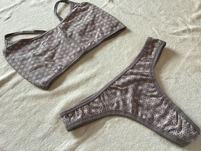 画像10: フラワーオブライフ Tバック ショーツ★Mサイズ ヨガ yoga 神聖幾何学 (10)