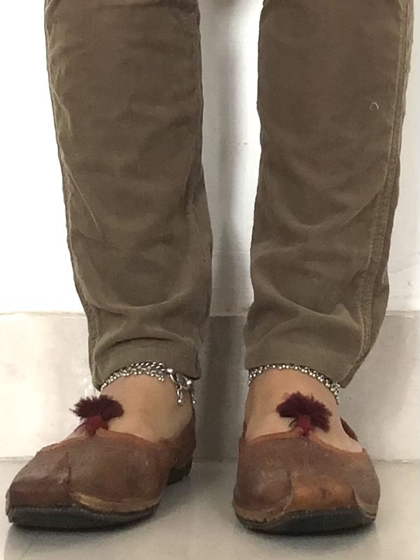 画像6: キャメル革フラットシューズ　★宮廷 パンプス サンダル (6)