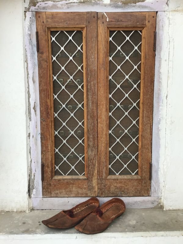 画像2: キャメル革フラットシューズ　★宮廷 パンプス サンダル (2)