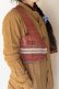 画像1: ショートベスト パキスタン ミラーワーク手刺繍 ウール古布★アンティーク ヴィンテージ (1)