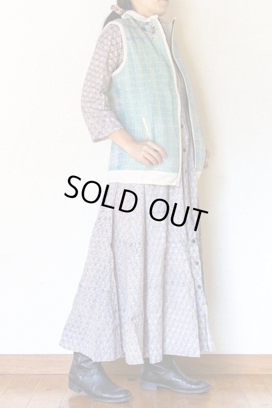 画像24: ラスト1点！ラリーキルト ベスト Mサイズ ☆ 刺し子ベスト グッドリー ボアベスト (24)