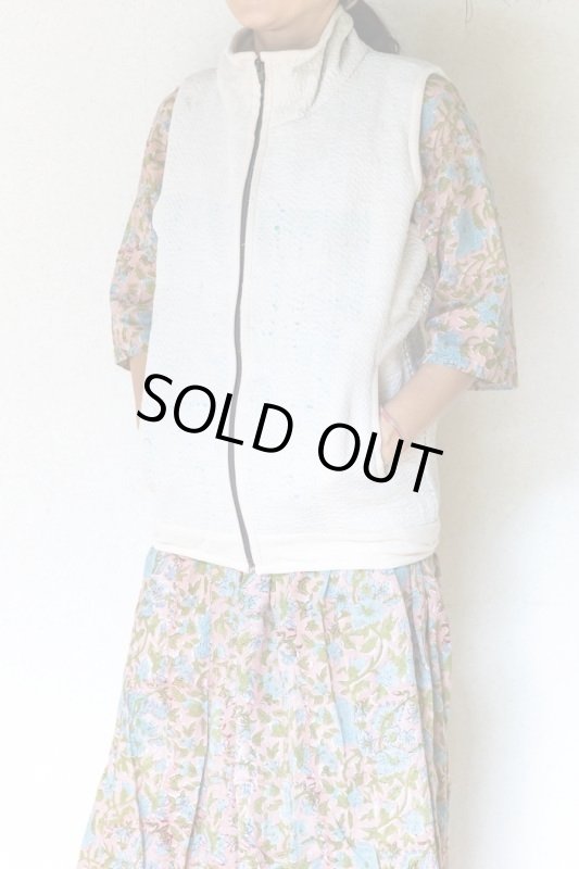 画像12: ラスト1点！ラリーキルト ベスト Mサイズ ☆ 刺し子ベスト グッドリー ボアベスト (12)