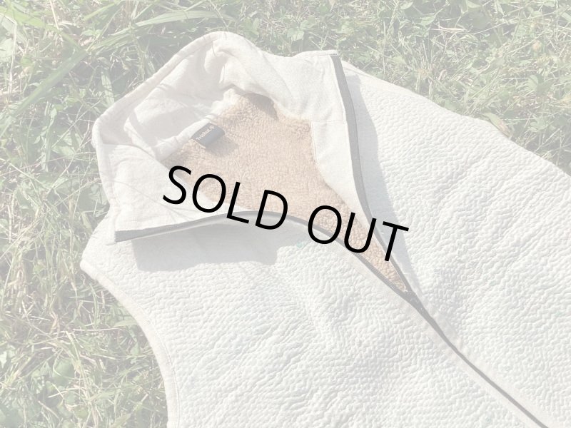 画像15: ラスト1点！ラリーキルト ベスト Mサイズ ☆ 刺し子ベスト グッドリー ボアベスト (15)