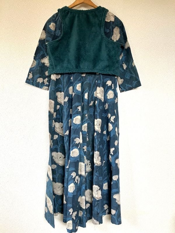 マキシ丈ワンピースとの相性抜群