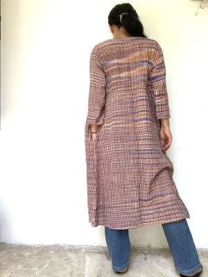 画像15: 手紡ぎ手織りカディコットン ロングカーディガン　3カラー ★羽織