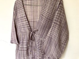 画像18: 手紡ぎ手織りカディコットン ロングカーディガン　3カラー ★羽織