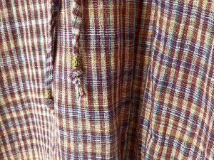 画像7: 手紡ぎ手織りカディコットン ロングカーディガン　3カラー ★羽織