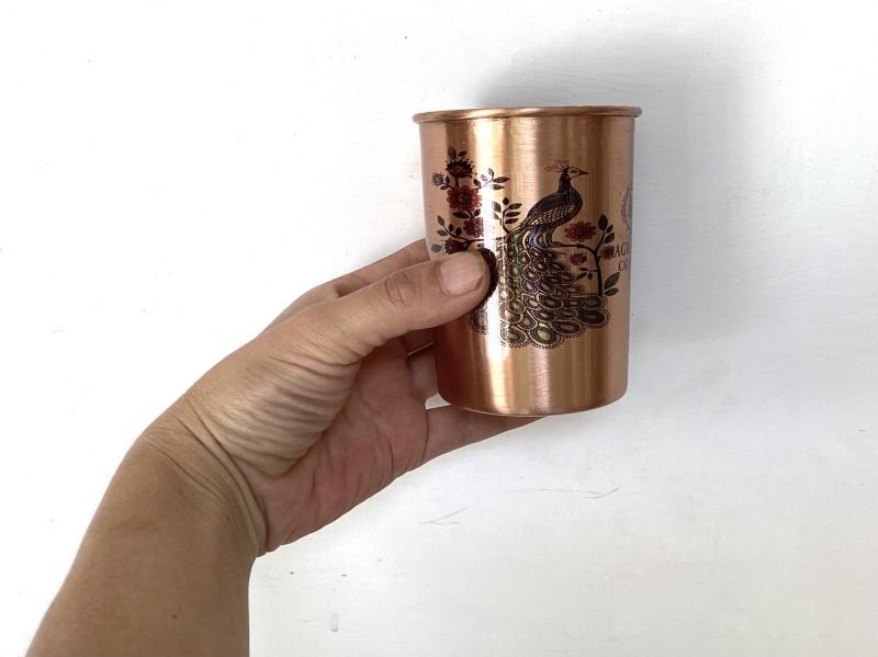 銅製コップ　C