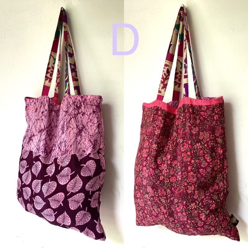 オールドサリー　トートバッグ