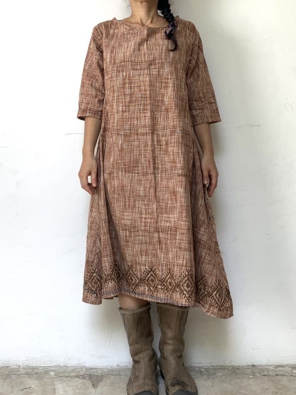 カディコットンワンピース