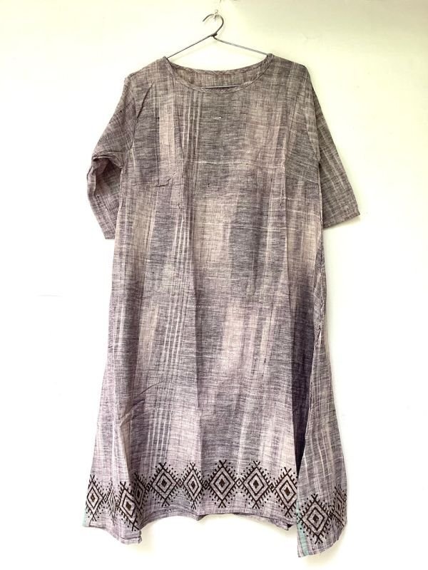 手織り カディコットン　A