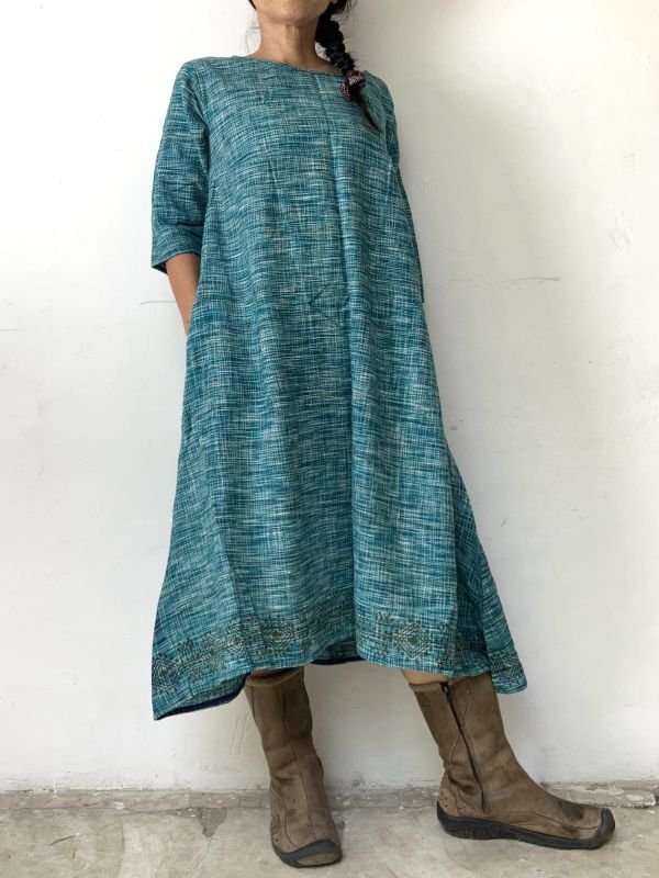 手織り カディコットン