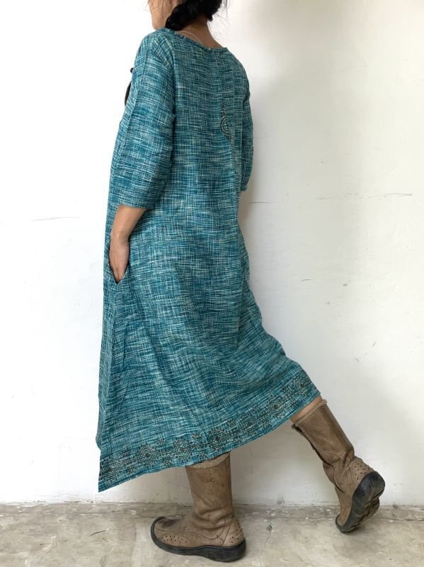 手織り カディコットン