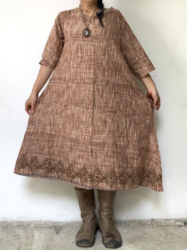 カディコットンワンピース