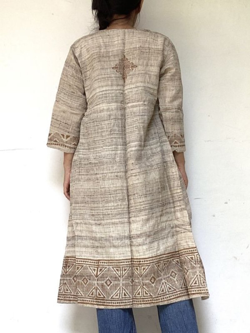 画像3: トライバルブロックプリント エコバッグ★ECOBAG 買い物袋 レジ袋 トートバッグ