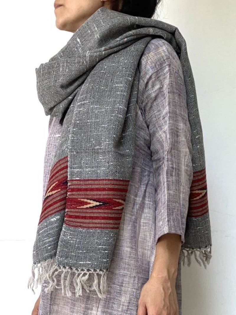 画像3: 手編み シンプル ニットソックス★マナリソックス ウール靴下 防寒靴下 ブラウンミックス