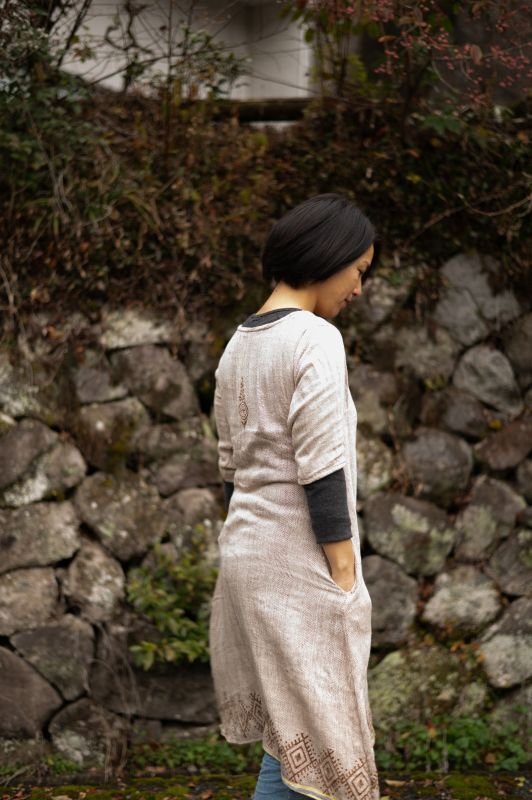 手織り　カディコットン