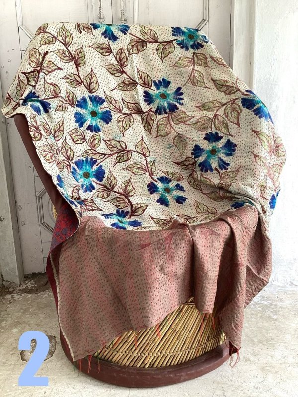 カンタシルク ショール大判 2 インテリア