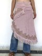 カディコットン風 ラップスカート⭐︎モーヴピンク