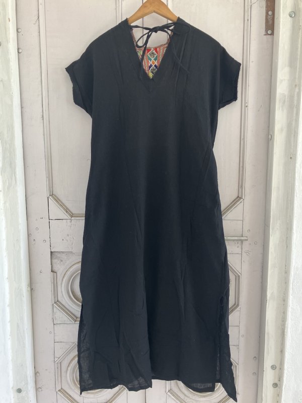 カディコットン風インド綿ワンピ