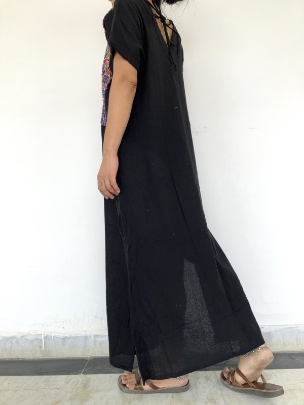 カディコットン風インド綿ワンピ