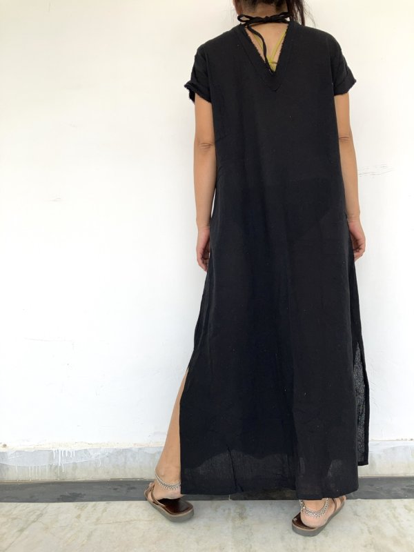 カディコットン風インド綿ワンピ