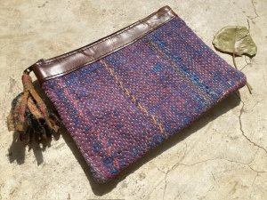 ヴィンテージラリーキルト ポーチD