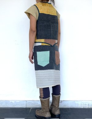 ヴィンテージラリーキルト ベスト ラップスカート　6