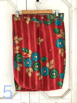 ヴィンテージラリーキルト ベスト ラップスカート　5