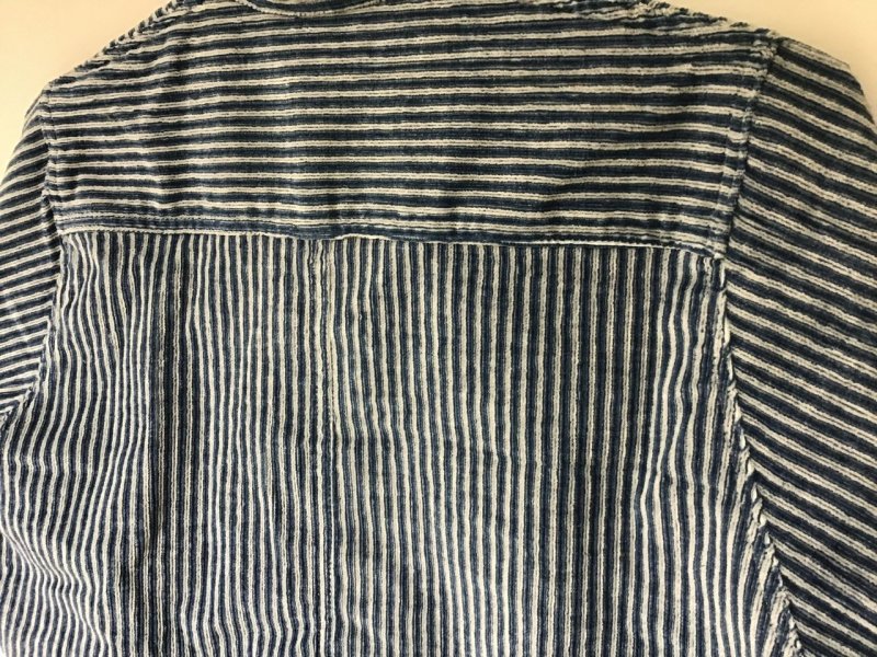 国産藍染 コーデュロイワンピース