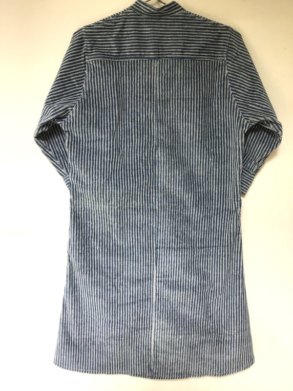 国産藍染 コーデュロイワンピース