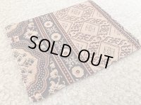 布ナプキンパッド ブロックプリントXローシルク★持続可能 エシカル 経皮毒 ゴミ軽減