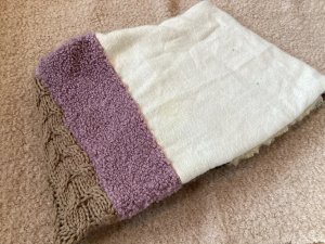 アップサイクルスヌード　ラリーキルト