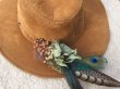 画像10: ドライフラワー x ワイルドフェザー ハットピン hatpin feathe dryflower (10)