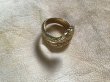画像2: brass ring   真鍮指輪  スネーク snake  (2)