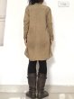 画像13: MLサイズ再入荷◎非暴力! Raw silk ローシルク シャツワンピース 2サイズ2カラー☆不殺生 シルク ベジタリアン (13)