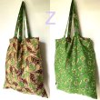 画像40: 新柄大量入荷♪リサイクルサリー リバーシブル エコバッグ ☆ ecobag 循環  買物袋 脱プラスチック 37テキスタイル (40)