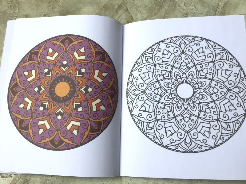 Kids マンダラカラーブック Mandala Colorbook 子供 曼荼羅 塗り絵 ぬりえ